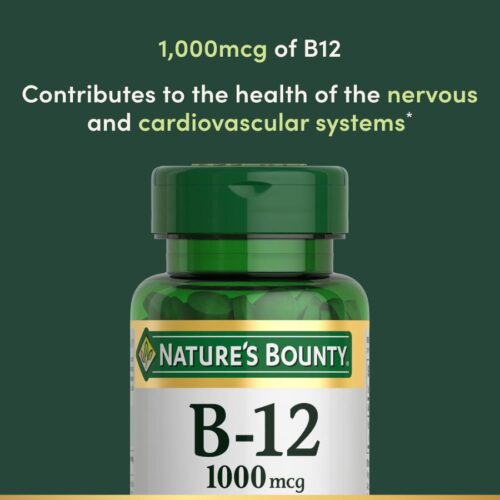 Nature's Bounty Vitamin B12 Price in Bangladesh
