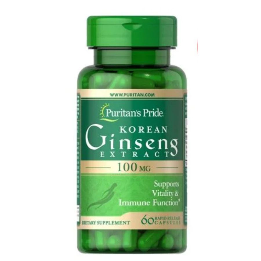 Puritan's Pride Korean Ginseng Extract (60 Capsules)
