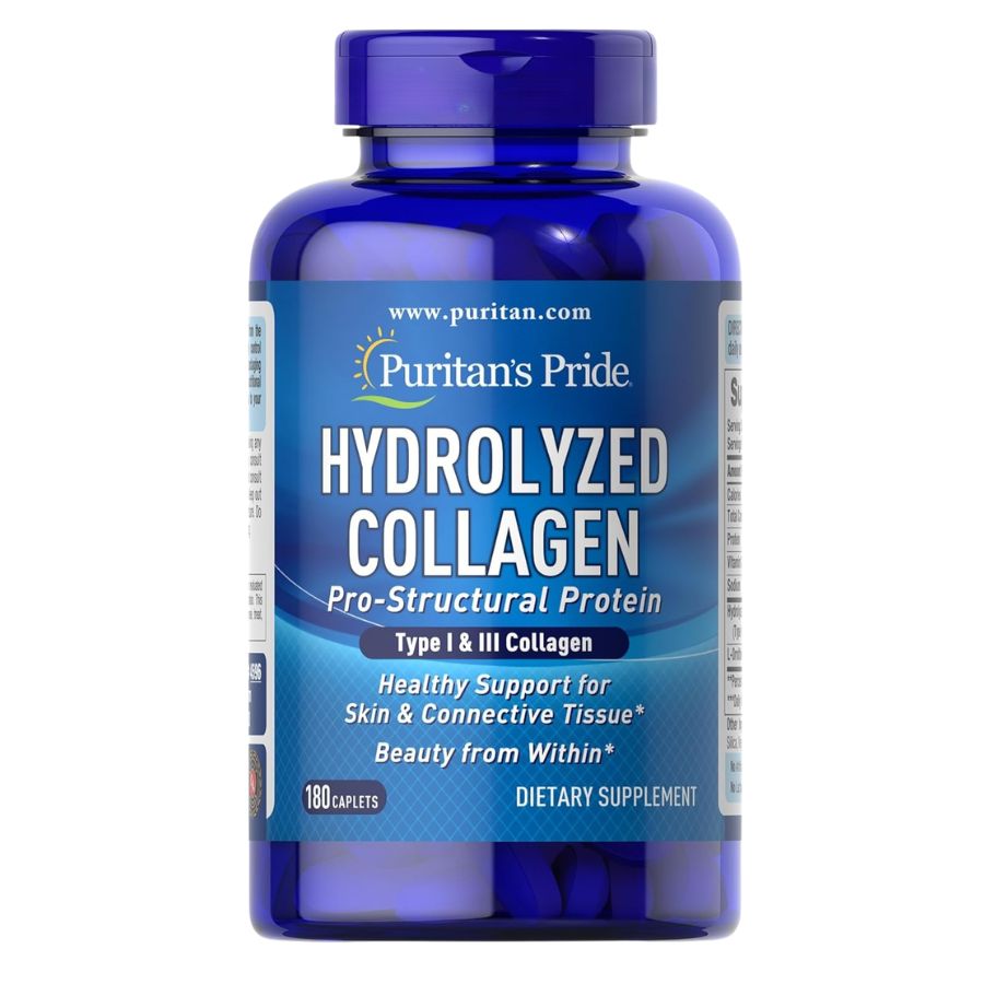 Puritans Pride Hydrolyzed Collagen 1000 Mg Caplets 180 Count price in Bangladesh