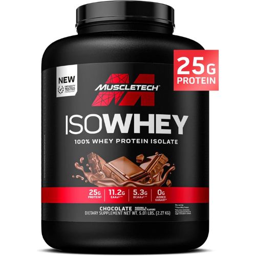 MuscleTech ISO Whey Isolate Protein Powder (5Lbs)