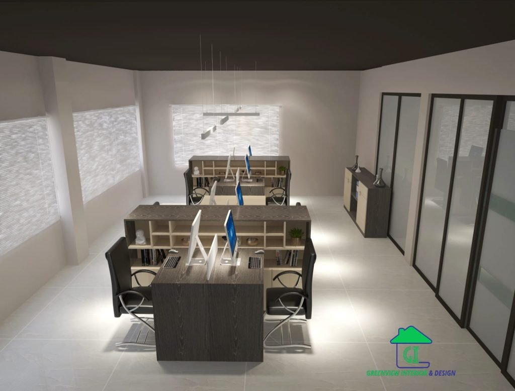 low budget small office interior design