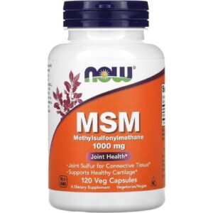 NOW Foods MSM 1000 mg Capsule price in Bangladesh