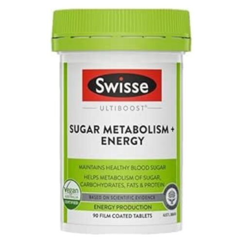Swisse Ultiboost Sugar Metabolism+ Energy 90 Film Coated Tablets price in bd