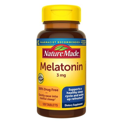 Nature Made Melatonin 3mg Sleep Aids for Adults(120 Tablets) price in bd