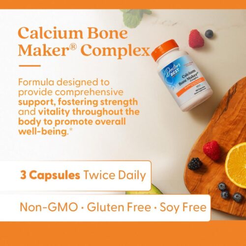 Doctors Best Calcium Bone Maker Complex(180 Capsules)