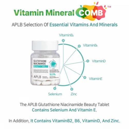 APLB Glutathione Niacinamide Beauty Tablet price in Bangladesh