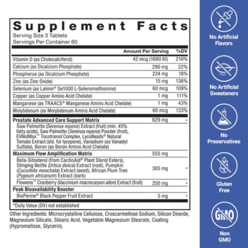 Force Factor Prostate Advanced 180 Tablets price in Bangladesh