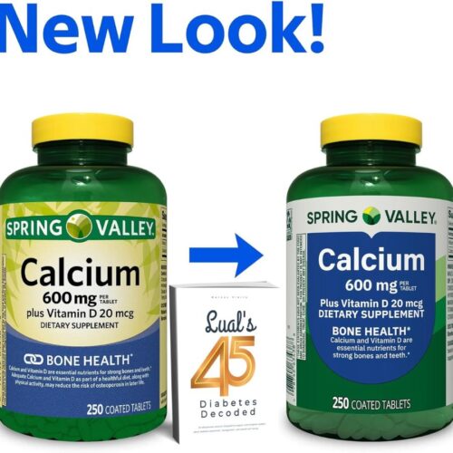 Spring Valley Calcium 600 mg Plus Vitamin D3, (250 Tablets) price in Bangladesh