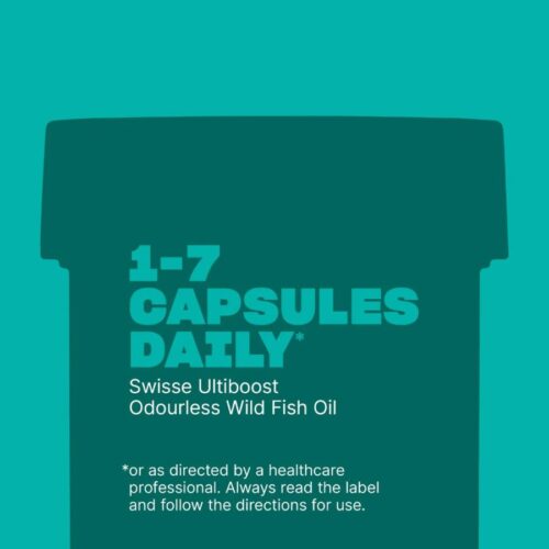 Swisse Ultiboost Odourless Super Strength Wild Fish Oil 1000mg (400 Capsules)
