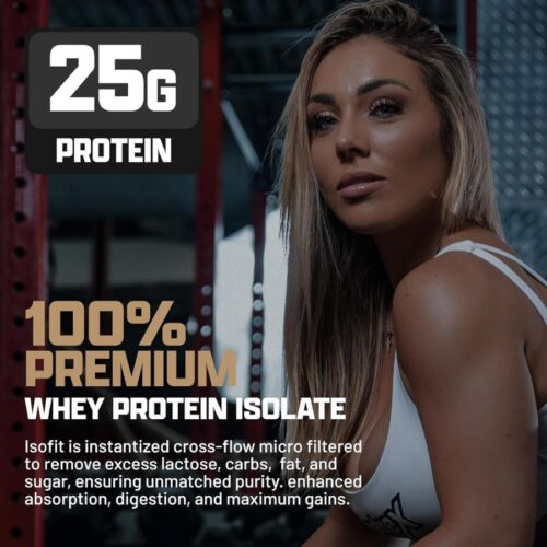 Nutrex Research Isofit Whey Protein Powder 5Lbs
