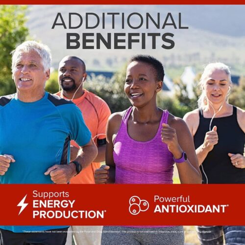 Qunol CoQ10 100mg Softgels, Ultra CoQ10 100mg, 3x Better Absorption, Antioxidant for Heart Health & Energy Production, Coenzyme Q10 Vitamins and Supplements (120 Softgels) - Image 5