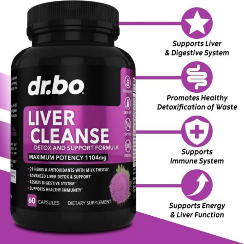 Dr.Bo Liver Cleanse Detox 60 Capsules price in Bangladesh