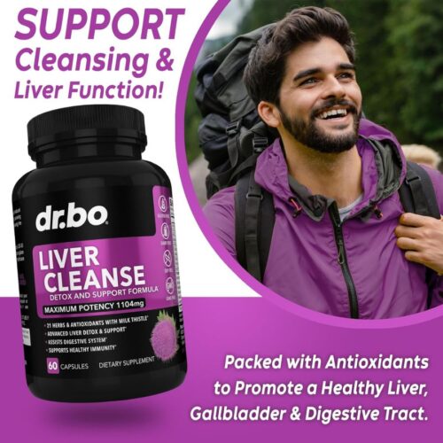 Dr.Bo Liver Cleanse Detox 60 Capsules price in Bangladesh