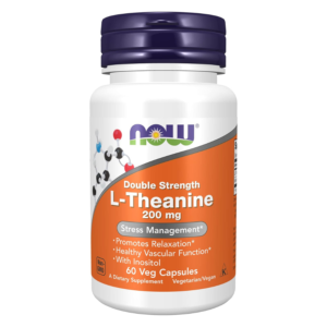 NOW Foods L-Theanine 200 mg 60 Veg Capsules in Bangladesh