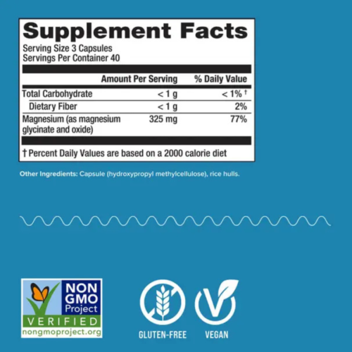 Natural Vitality Calm Magnesium Glycinate 120 Caps price in Bangladesh