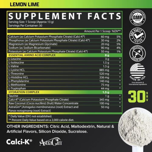 Nutrex Research EAA Hydration EAAs + BCAA Powder 30 Servings in Bangladesh