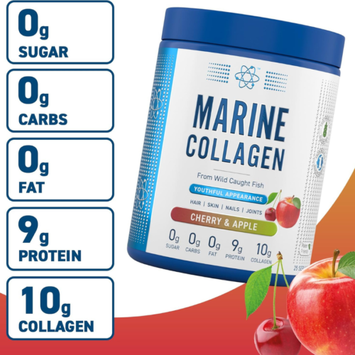 Applied Nutrition Marine Collagen Powder Cherry & Apple 300g