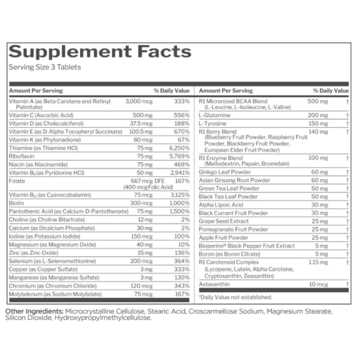 Rule1 Men's Multi Men's Daily Vitamins 90 Tablets price in Bangladesh
