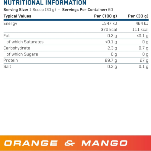 Applied Nutrition Beef-Xp Orange Mango 1.8Kg