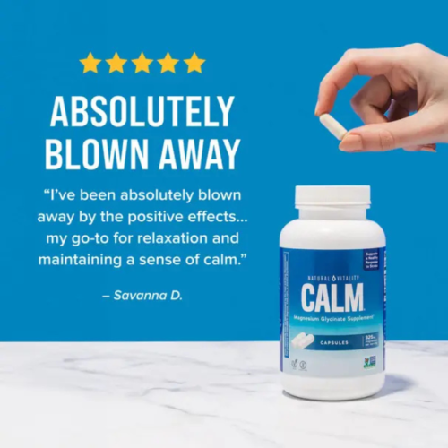 Natural Vitality Calm Magnesium Glycinate 120 Caps price in Bangladesh