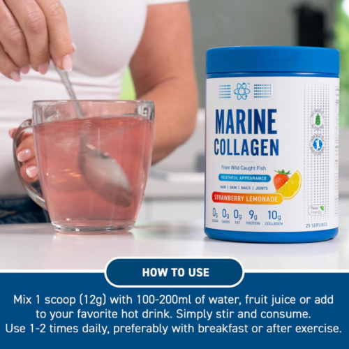 Applied Nutrition Marine Collagen Powder Cherry & Apple 300g