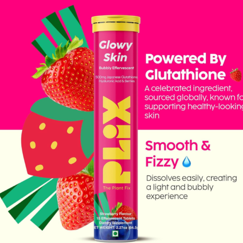 PLIX Glowy Skin 500mg 15 Effervescent Tablets price in Bangladesh