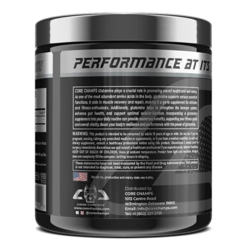 CORE CHAMPS Glutamine 5000mg 60 Servings price in Bangladesh