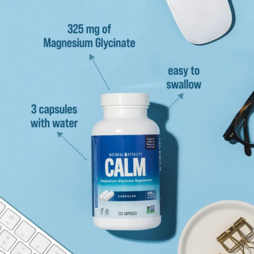 Natural Vitality Calm Magnesium Glycinate 120 Caps price in Bangladesh