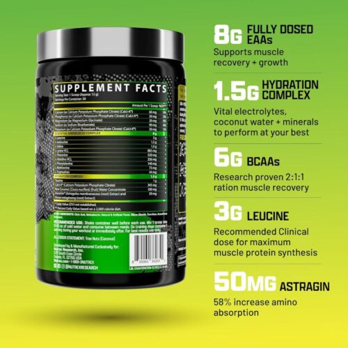 Nutrex Research EAA Hydration EAAs + BCAA Powder 30 Servings in Bangladesh