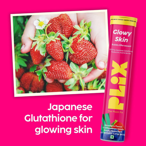 PLIX Glowy Skin 500mg 15 Effervescent Tablets price in Bangladesh