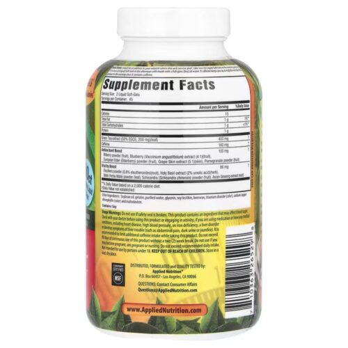 Applied Nutrition Green Tea Fat Burner 90 Total Servings price in Bangladesh