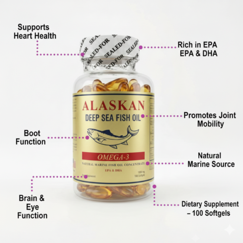 Alaskan Deep Sea Fish Oil 1000mg Price in Bangladesh