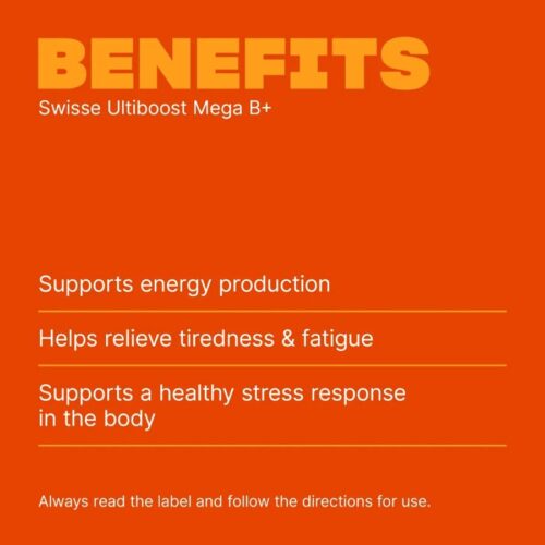 Swisse Ultiboost Mega B+ (60 Tablets)