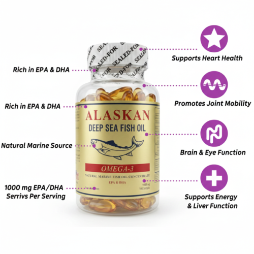 Alaskan Deep Sea Fish Oil 1000mg Price in Bangladesh