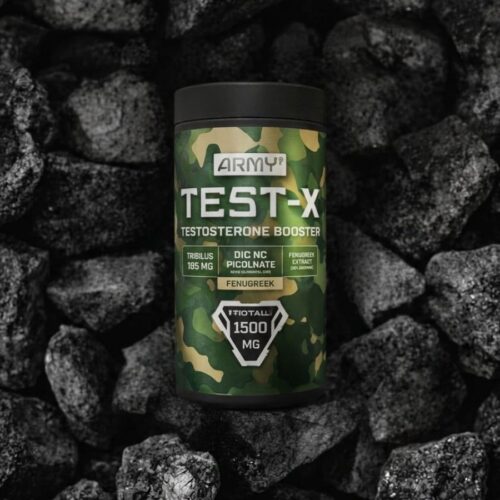 Army1 test-X Testosterones Booster 240mg(120 Capsules)