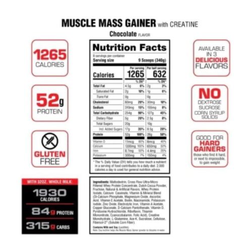 Labrada Muscle Mass Gainer 6 lbs (2.72 kg) price in Dhaka