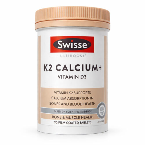 Swisse Ultiboost K2 Calcium + D3 (90 Tablets) price in Bd