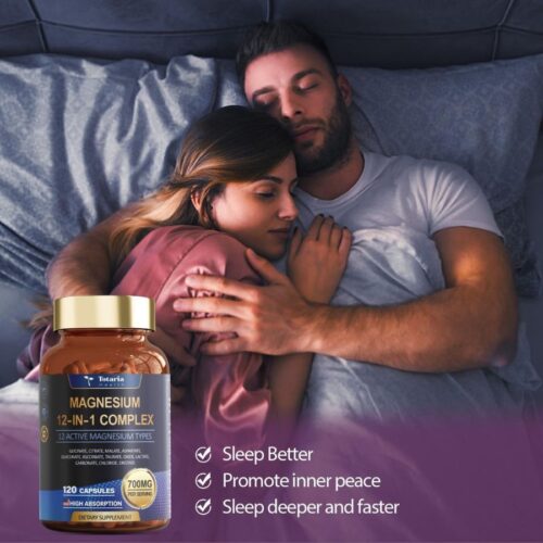 Totaria Magnesium Complex 700mg 12 in 1 Vegan 120 Capsules price in Bangladesh